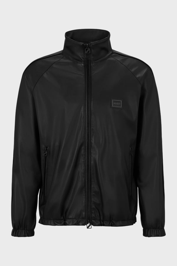 ΜΠΟΥΦΑΝ HUGO(ΔΕΡΜΑΤΙΝΗ) - 001 ΜΑΥΡΟ